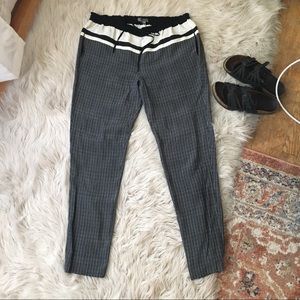 Vince Pants - Vince Patterned Silk Drawstring Pants Vince Pants - Vince Patterned Silk Drawstring Pants